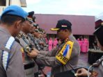 36 Personil Polres Sopppeng naik pangkat.