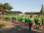 Jaga kebugaran Kodim 1423 Soppeng gelar Aerobic.