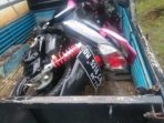 Kecelakaan motor Vs mobil  tewaskan pelajar.