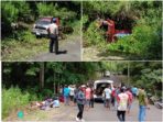 Lakalantas di Jalan Poros KWA Lejja