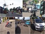 Traffic Light Tidak Berfungsi, Lakalantas Terjadi di Jalan Merdeka