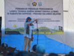 AYP Resmikan Lampu Tenaga Surya Hemat Energi.