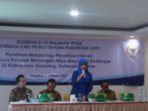 Andi Yuliani Paris Gandeng LIPI Sosialosasi Penelitian Ilmiah.