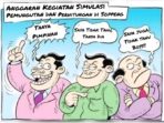Ditanya Mengenai Anggaran Simulasi, KPU Soppeng Saling Oper