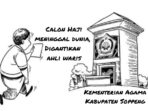 JCH Soppeng yang Meninggal Sebelum Berangkat, Digantikan Ahli Waris