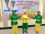 Tarian “Ana pangaji”. Hantar SDN 135 Salebbo Mario Sabet juara lll