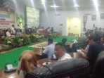 Wajah Tegang Anggota DPRD Soppeng Terpilih Saat Gladi Resik