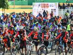 Ratusan Peserta Pencinta Olahraga Sepeda Ramaikan Cross Country 