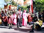 Irjen Pol Mas Guntur Laupe Disambut Tarian Tradisi Bugis