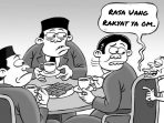 Makan Minum Anggota DPRD Soppeng