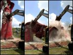 Tugu Gapis Lama Dibongkar, Bakal Jadi Kawasan Pusat Kuliner