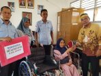 Dinsos Soppeng Salurkan Bantuan untuk Penyandang Disabilitas