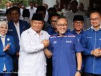 PAN Sambangi Kediaman Prabowo, Zulhas Sebut Koalisi Kebangsaan Perlu Kebersamaan