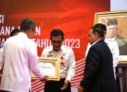 Kanwil Kemenkumham Sulsel Terima Penghargaan Kinerja Anggaran Terbaik