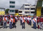 SLB Negeri 1 Soppeng Ikuti Gerak Jalan Indah Peringati HUT RI ke-78