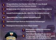 Jejak Sukses Gubernur Sulsel Andi Sudirman Sulaiman dalam Transportasi