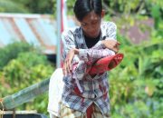 Karnaval Teatrikal Meriahkan HUT RI di Desa Marioritenga