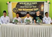 Sekertaris Dinas Pendidikan Hadiri Maulid Nabi Besar Muhammad SAW di SDN 23 Tanete