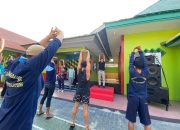 KA Rutan Watansoppeng Olahraga pagi Bersama WBP dan Petugas