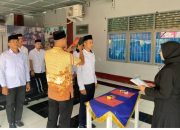 7 Petugas Rutan Watansoppeng di Lantik sebagai KPPS 
