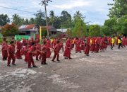 Tumbuhkan karakter dan kesegaran Tubuh SDN 9 Mallanroe Aktif Senam Pagi