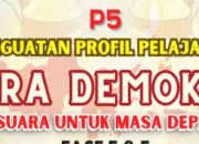 Projek Suara Demokrasi SMPN 1 Marioriwawo Bentuk Pemimpin Masa Depan