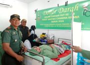 Berkasih Sayang dalam Tetes Darah, Persit KCK Soppeng Rayakan HUT ke-78 dengan Donor Darah
