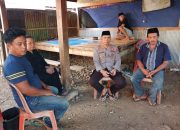 Kapolsek Marioriwawo Melayat di rumah Balita Meninggal  Terjatuh di Lantai Mesjid