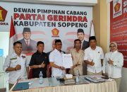 Optimisme di Balik Langkah Menuju Pilkada Soppeng Suwardi Haseng Mendaftar di Gerindra 