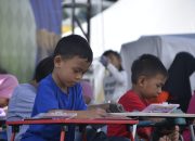 Pesona Lomba Mewarnai Bank Sulselbar di Ikuti 89 Peserta 
