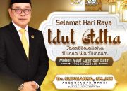Supriansa Berqurban Dua Ekor Sapi di Kampung Halaman
