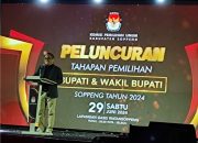 Resmi Diluncurkan Pilkada Soppeng 2024 dengan Tema ‘Panning