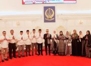 Idul Adha, Pj Bupati Takalar Hadiri Open House Pj Gubernur Sulsel