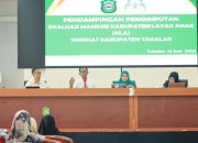 Pj Bupati Takalar dan Pj Ketua PKK Hadiri Evaluasi KLA