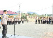 AKBP Muhammad Yusuf Usman Pimpin Apel Pagi, Fokus pada Netralitas dan Keamanan Menjelang Pilkada