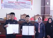 Pj Bupati dan Ketua DPRD Takalar Tandatangani Persetujuan Bersama Ranperda 2025