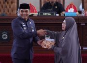 Sekda Takalar Serahkan Dokumen Rancangan Perubahan KUA-PPAS TA 2024