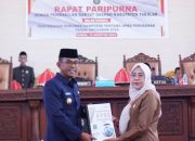 Pj Bupati Takalar Serahkan Dokumen Ranperda Tentang APBD Perubahan 2024