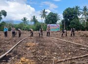 Wujudkan Swasembada Pangan, Polsek Marioriwawo Manfaatkan Lahan 3 Hektar