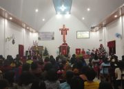 Sinergitas TNI-Polri Amankan Perayaan Natal di Marioriwawo