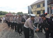 Polres Soppeng Lepas 32 Personel Brimob BKO Pasca Pilkada Damai