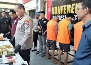 Bongkar Jaringan Narkoba Lintas Provinsi, Polrestabes Makassar Sita Sabu Senilai 4,5 Miliar