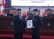 Bupati Takalar Serahkan LKPj Bupati Tahun 2024