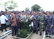 Perkuat Ketahanan Pangan, Bupati Dampingi Kunker KSAL dan Kabaharkam Polri di Takalar