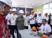 Dukung Potensi Daerah, Bupati Takalar Sambangi Pabrik Pakan Udang
