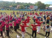 Ribuan Warga Antusias Ikuti Jalan Santai HUT RI ke-80 di Marioriwawo