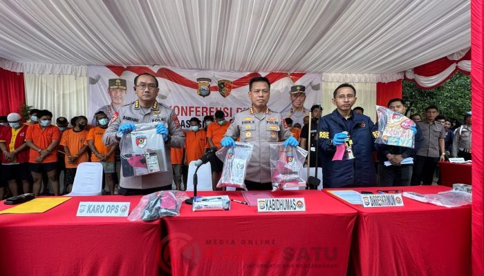 Polda Sulsel Ungkap 290 Kasus, 411 Tersangka Diamankan