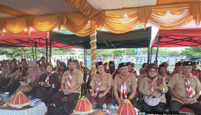 Siswa Disabilitas SLBN 1 Soppeng Asah Kemandirian di Perkemahan Provinsi