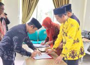Penandatanganan Kinerja  Kakan Kemenag Dorong Kurikulum Berbasis Cinta.