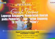 Pemkab Soppeng Serahkan LKPD 2025 ke BPK Sulsel, Wujud Komitmen Transparansi Keuangan Daerah